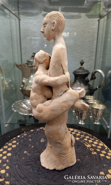 Máhr Géza ceramic sculpture
