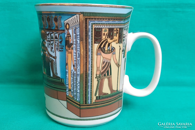 E.T.C. Design pharaoh original Egyptian porcelain mug, cup