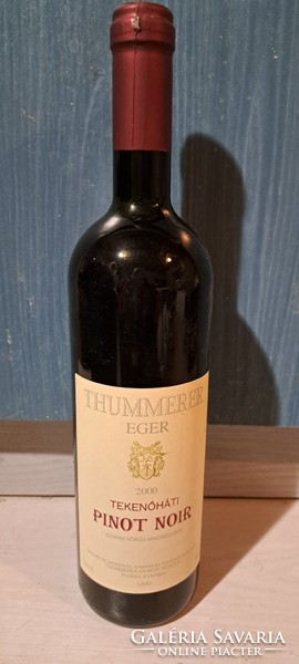 2000. Thummerer Eger Tekenőhát pinot noir, dry red wine