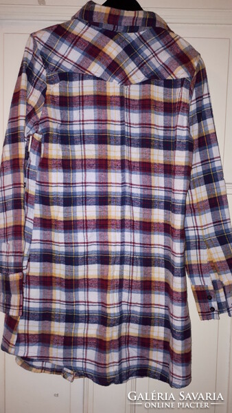 Women's checkered flannel blouse, top (38)