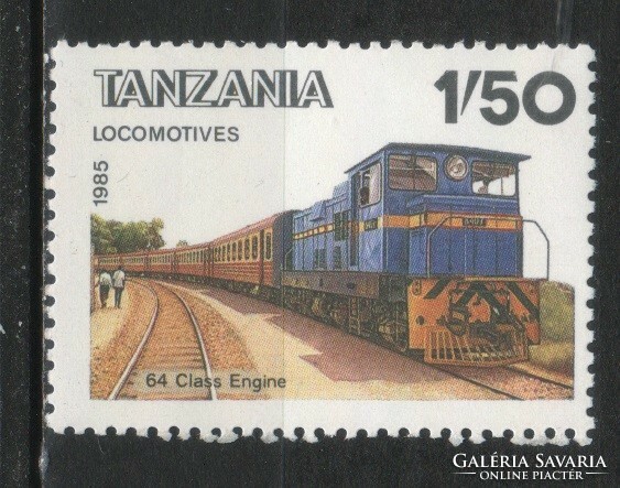 Vasút 0027 Tanzánia  Mi 281     0,40 Euró