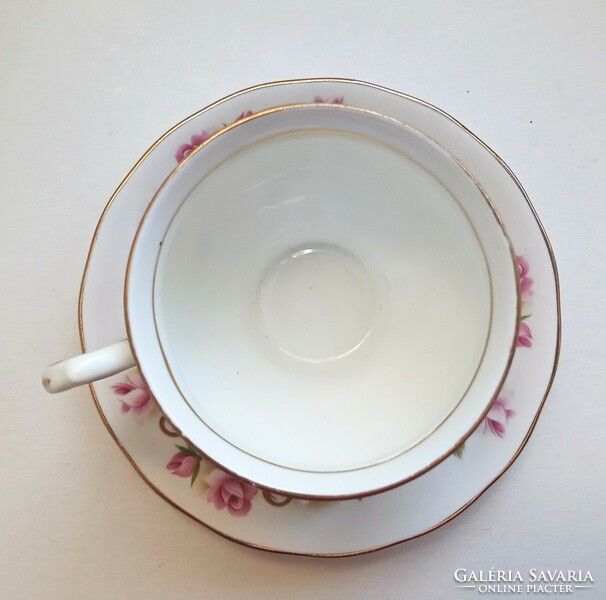English porcelain tea rose cup 7x8cm
