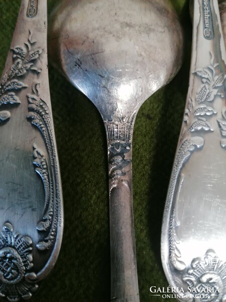 Old Russian soup spoon 10 pcs