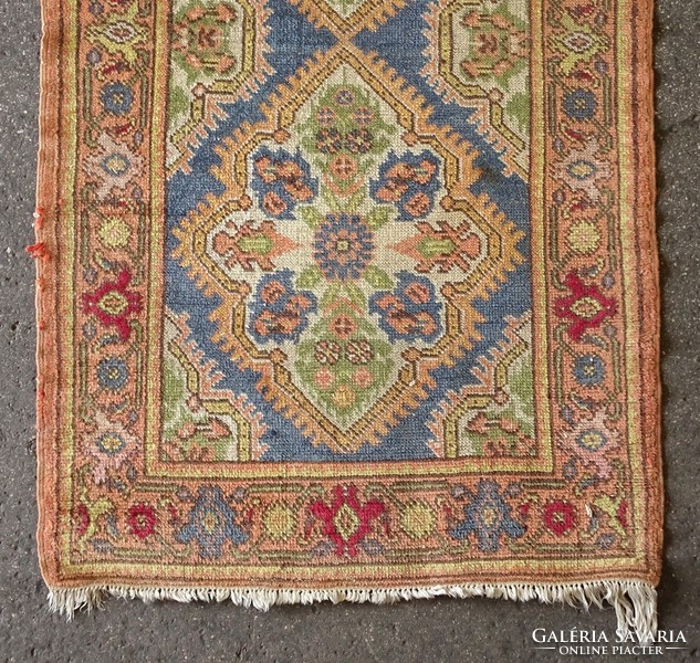 1K975 antique Caucasian art deco carpet ~1930 100 x 180 cm