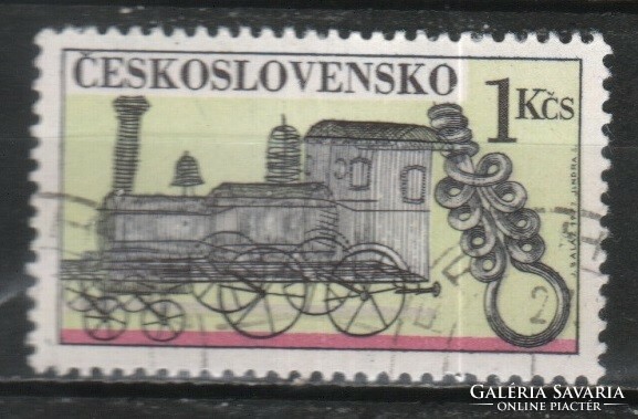 Vasút 0050 Csehszlovákia  Mi 2089      0,30 Euró