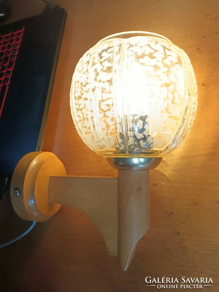Retro wall arm lamp
