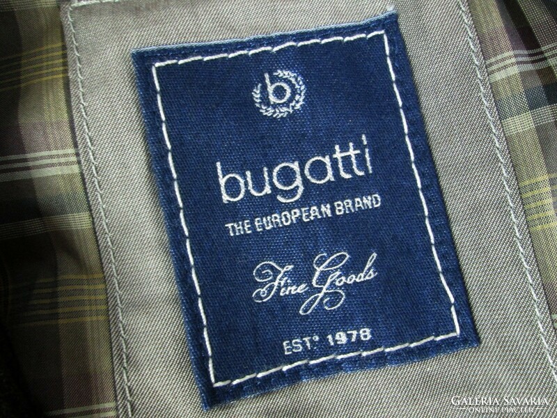 Original bugatti (l / xl) elegant very serious men's dark brown cord jacket