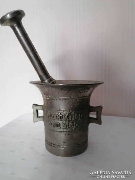 Military mortar from the First World War