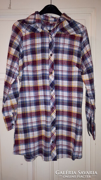 Women's checkered flannel blouse, top (38)