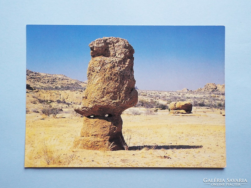 Postcard (12) - Namibia - rock formation 1980s
