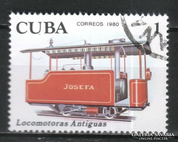 Vasút 0043 Kuba  Mi 2506      0,30 Euró