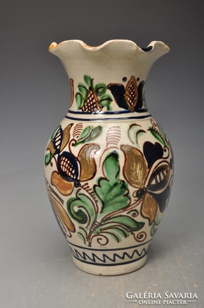 Katona Mihály Korond madaras váza, 22cm, gyönyörű.