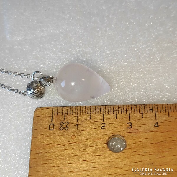 Rose quartz bracelet/pendulum