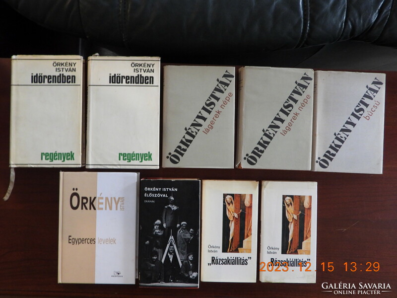 István Örkény volumes