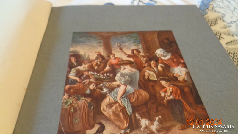 Masterpieces of painting with a foreword by Gerő Ödön, beautiful book, in good condition!