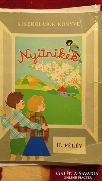 Niitnik blue children's book, vintage book