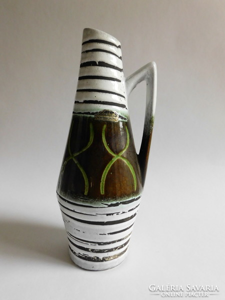 Scheurich retro kerámia váza 23.5 cm cm - mid century