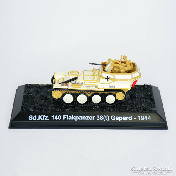 Sd.Kfz. 140 Flakpanzer 38(t) Gepard - 1944, 1:72 öntött modell