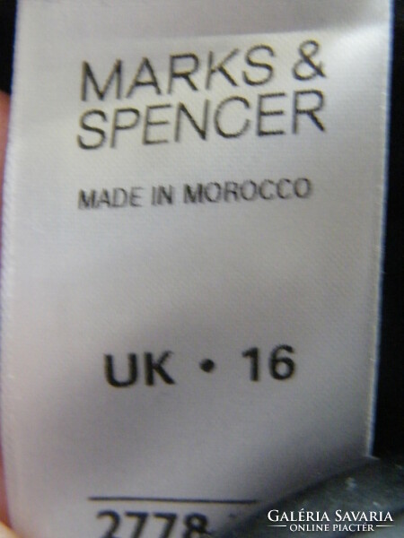 Marks & Spencer black women's top, blazer! Size 16