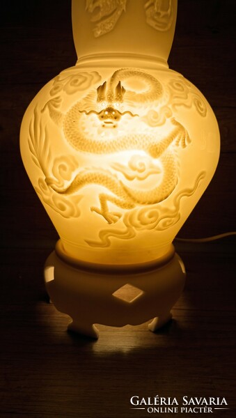 Kínai lámpaváza Blanc de China c1970