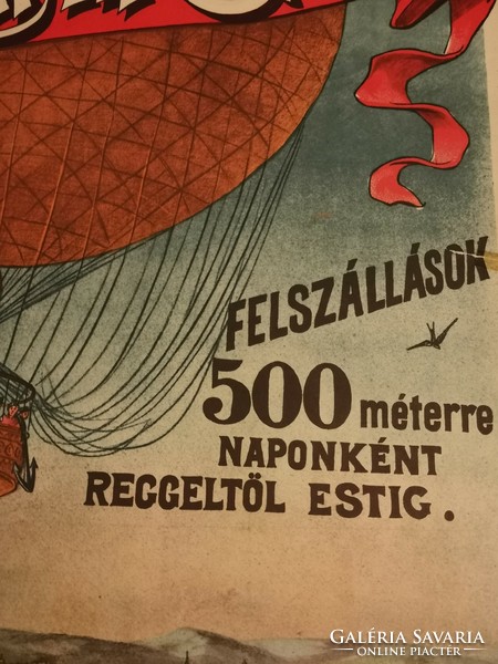 Régi, retro nagyméretű reklám plakát 1968