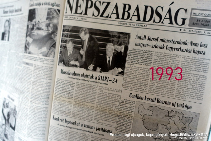 31. SZÜLETÉSNAPRA !? / 1993 január 19  /  Népszabadság   /  Újság - Magyar / Napilap. Ssz.:  26632
