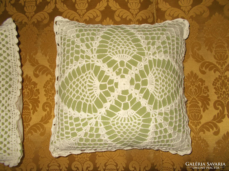 Crochet decorative pillow. 35X35 cm