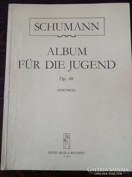 Robert Schumann album for piano for the youth 1959