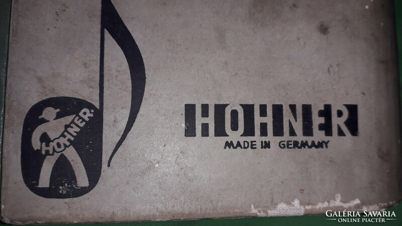 Szinte antik német HOHNER MELODICA SOPRANO fúvós hangszer tokjában a képek szerint