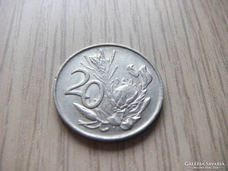 20  Cent  1980  Dél Afrika
