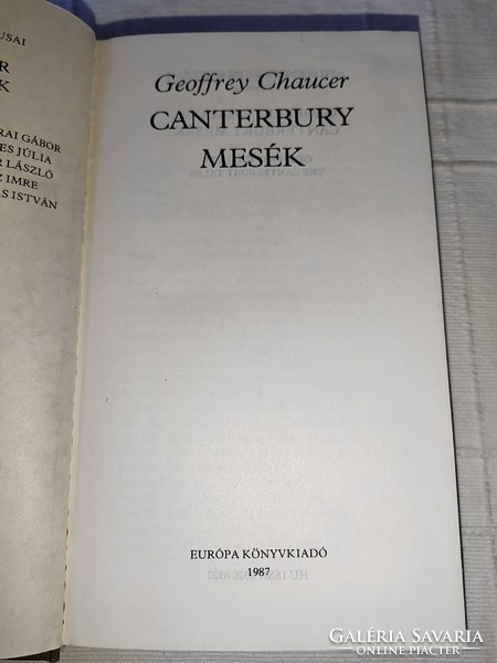 Geoffrey Chaucer: Canterbury mesék