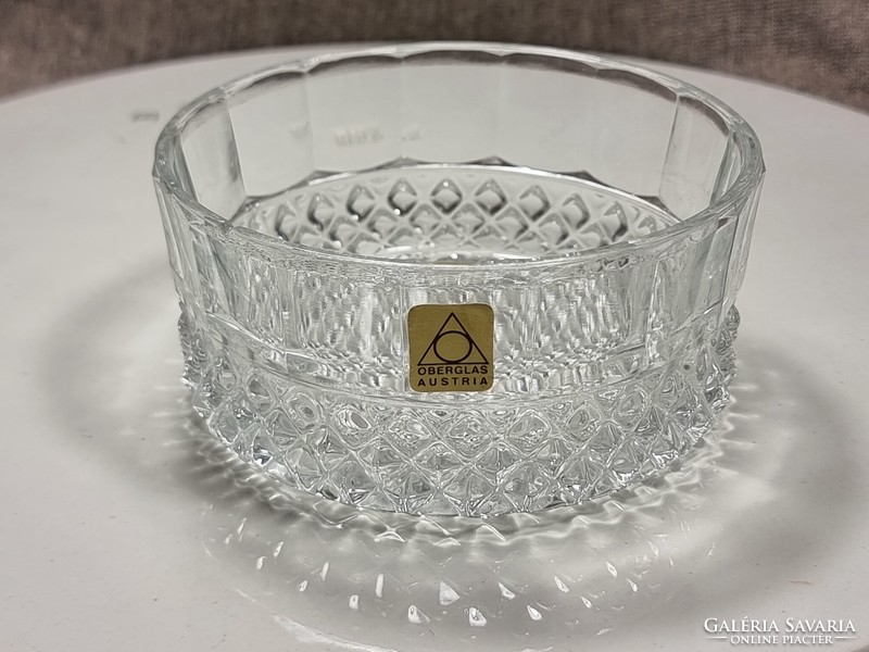 Oberglas austria crystal serving bowl