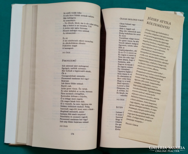 Attila József: poems of Attila József - classics of Hungarian lyric - fiction > book of poems