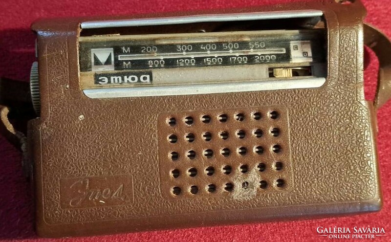 Old Russian pocket radio