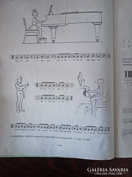 Zongora iskola I. kezdőknek 1966