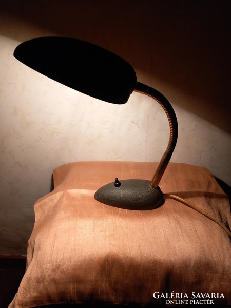 Auböck-style retro Italian table lamp from the 1950s