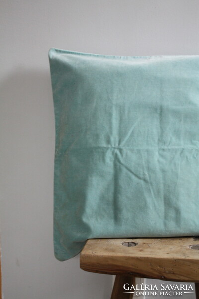 Ikea turquoise velvet pillowcase - beautiful, flawless