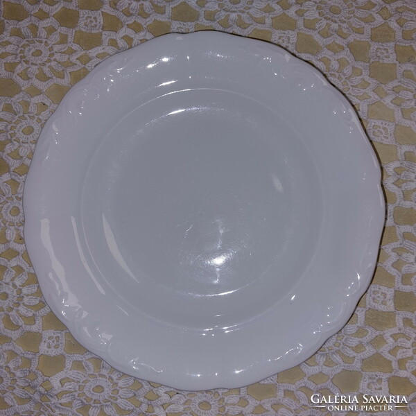 Drasche fehér lapos tányér
