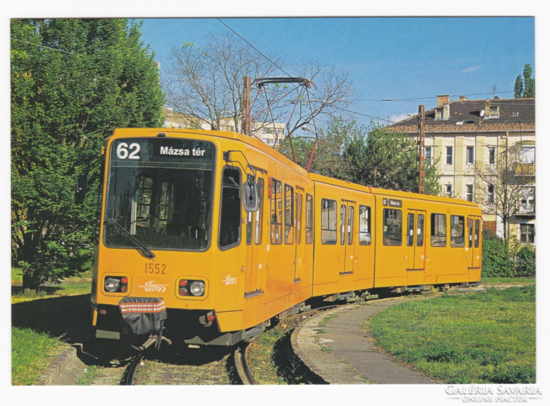 Hannover tw 6000 tram - top card postcard