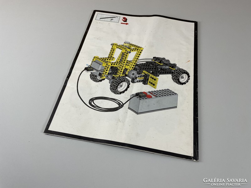 LEGO Technic 8074 Universal Set Flex System - összerakási útmutató leírás 1991