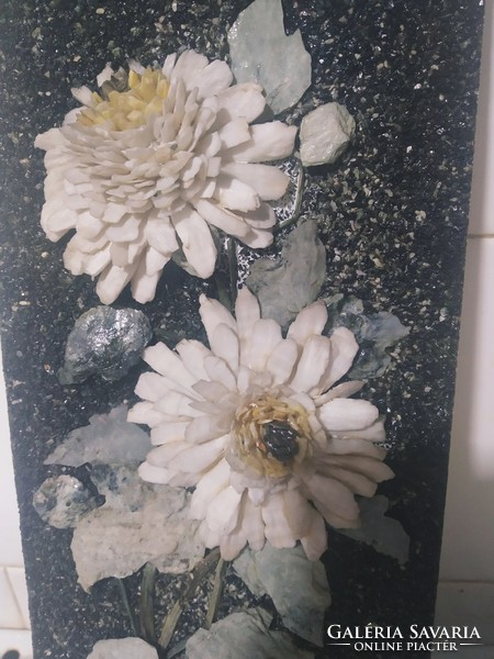 A special wall picture made of mineral