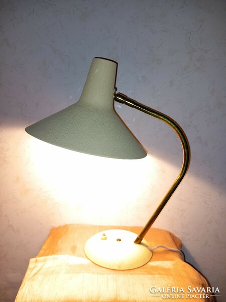 Retro SIS design Német  asztali lámpa 1950-es évekböl