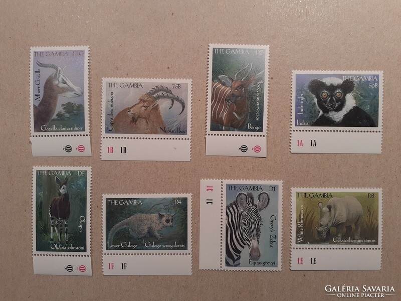 Gambia-Fauna, Emlősök 2000