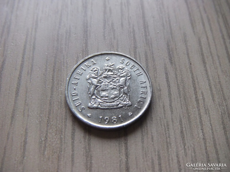 5  Cent  1981  Dél Afrika
