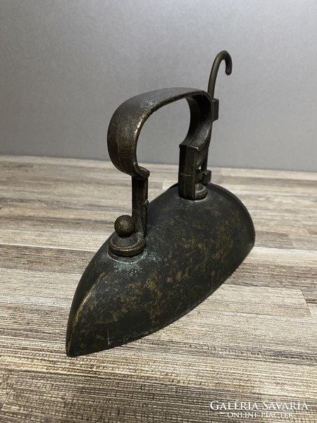 Old brass iron