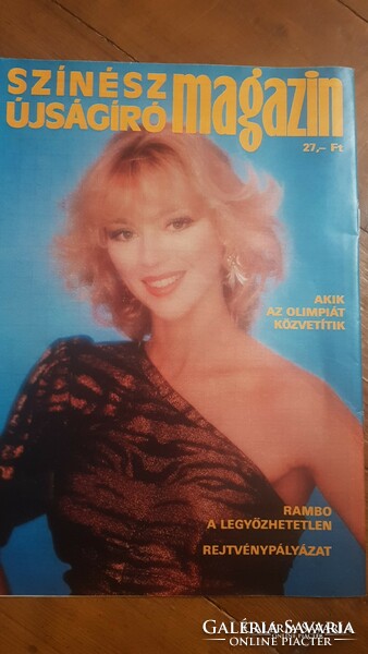 Színész újságíró magazin 1988