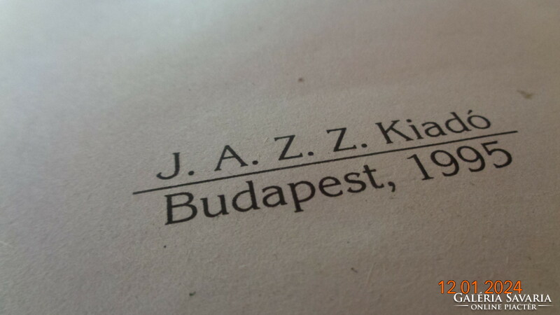 Puzzle-solving lexicon, written by Lázár k. - Marián andor jazz publishing house 1995.