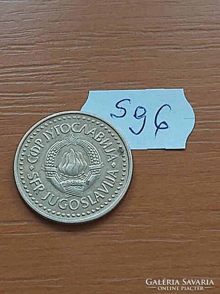 Yugoslavia 2 dinars 1984 nickel-brass s96