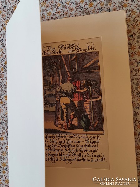 Régi képeslap üdvözlőlap levelezőlap postatiszta német