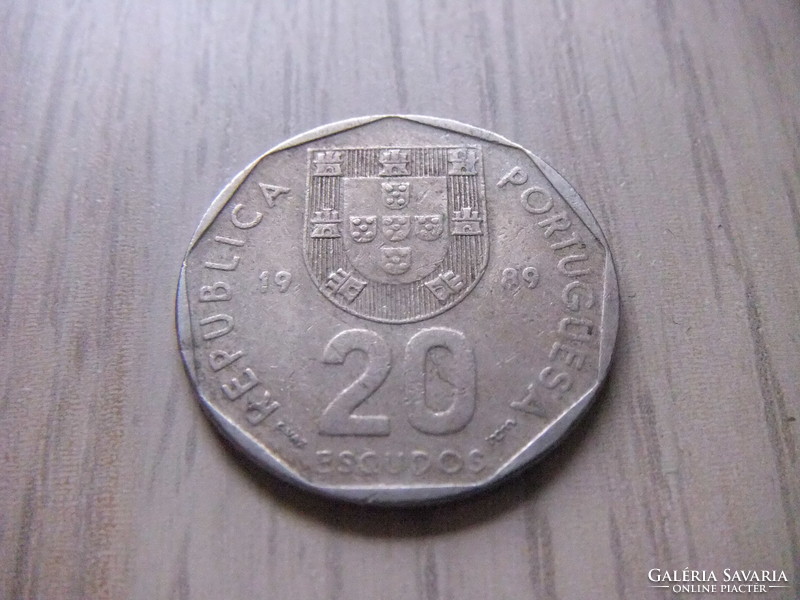 20 Escudos 1989 Portugal